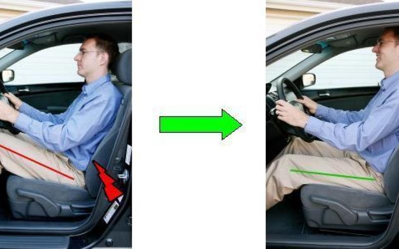 How to Adjust Seating to the Proper Position While Driving